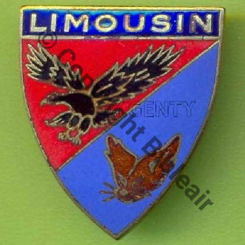 LIM  A0513 EC.1.9 LIMOUSIN LAHR METZ  DrPNOM Dep+Past Guilloche vrac SNH 21Eur04.06 